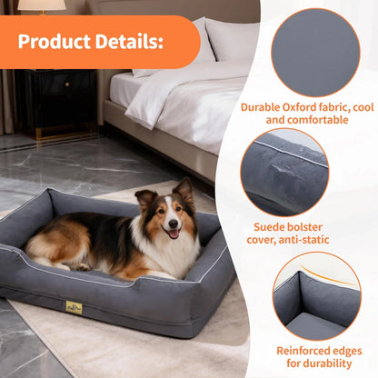 Orthopedic Dog Bed with Removable Cover