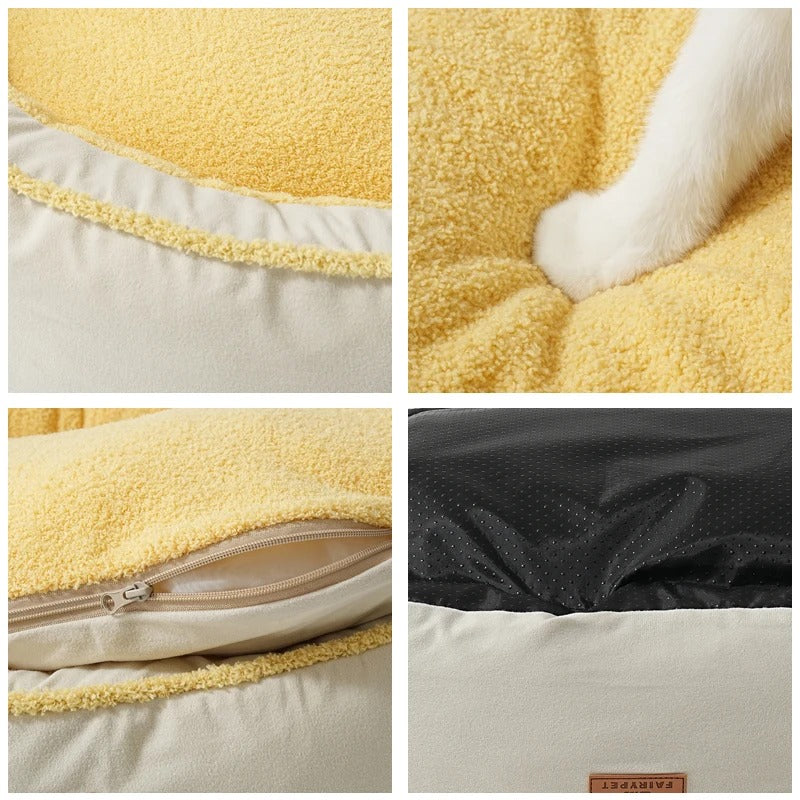 Winter Fleece Pet Bed