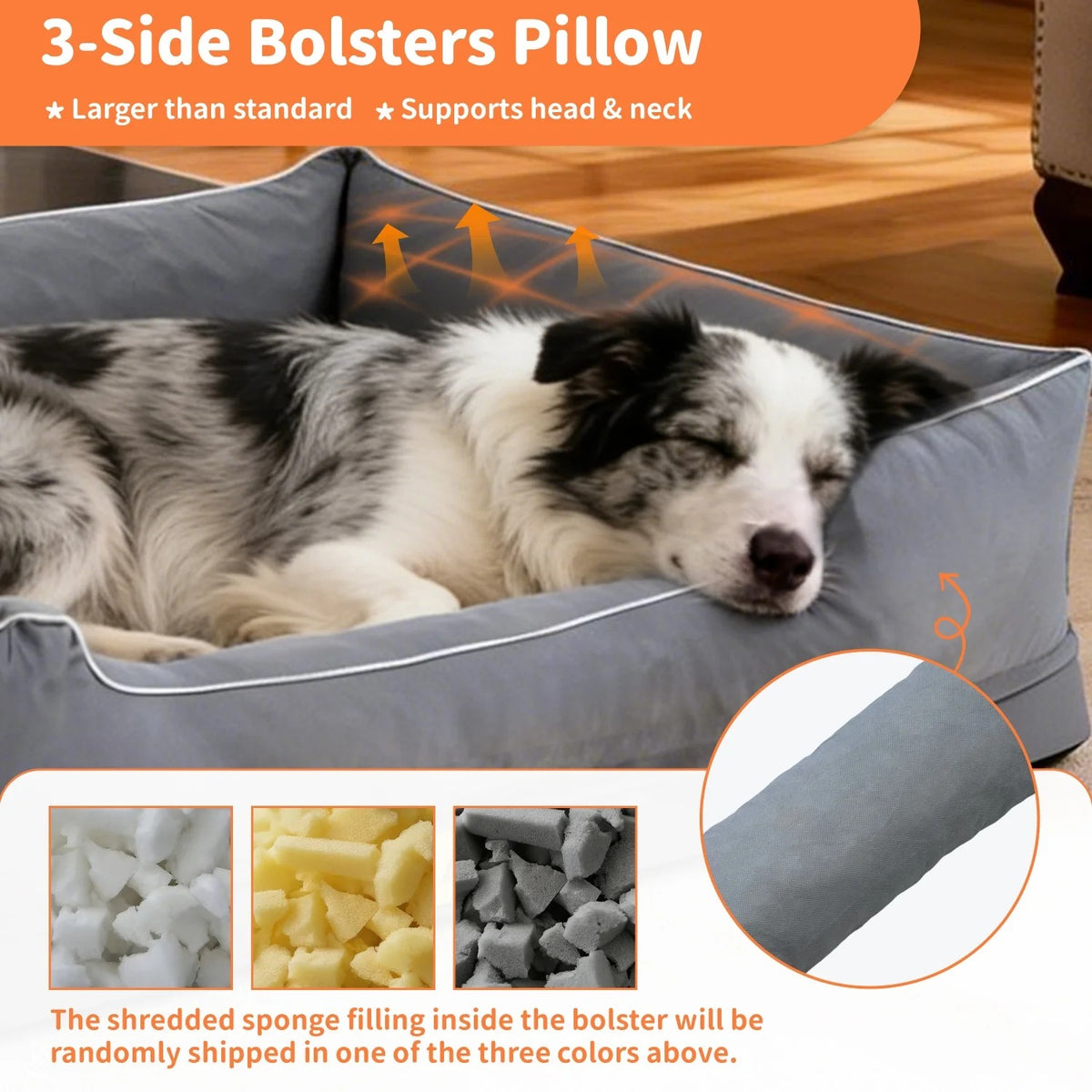 Orthopedic Dog Bed with Removable Cover