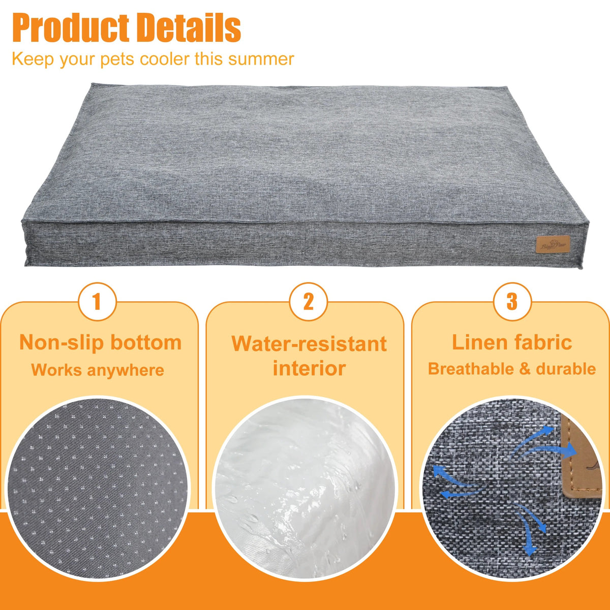 Orthopedic Pillow Bed