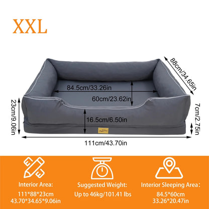 Orthopedic Dog Bed with Removable Cover